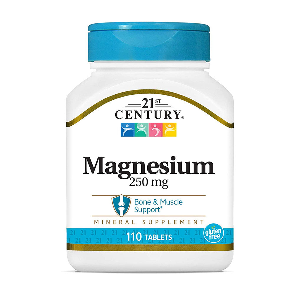 21st Century Magnesium 250mg Tablets, 110 Ea